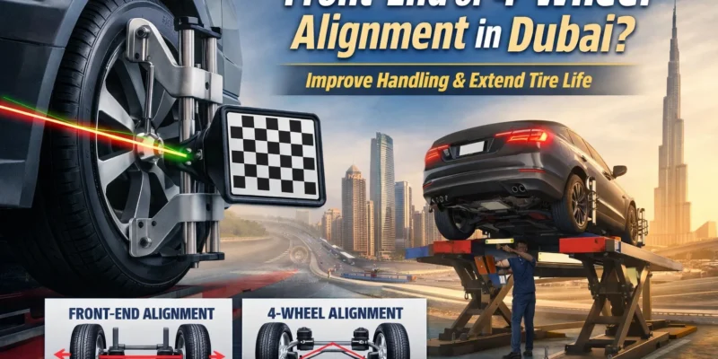 Front end or 4 wheel Alignment in Dubai